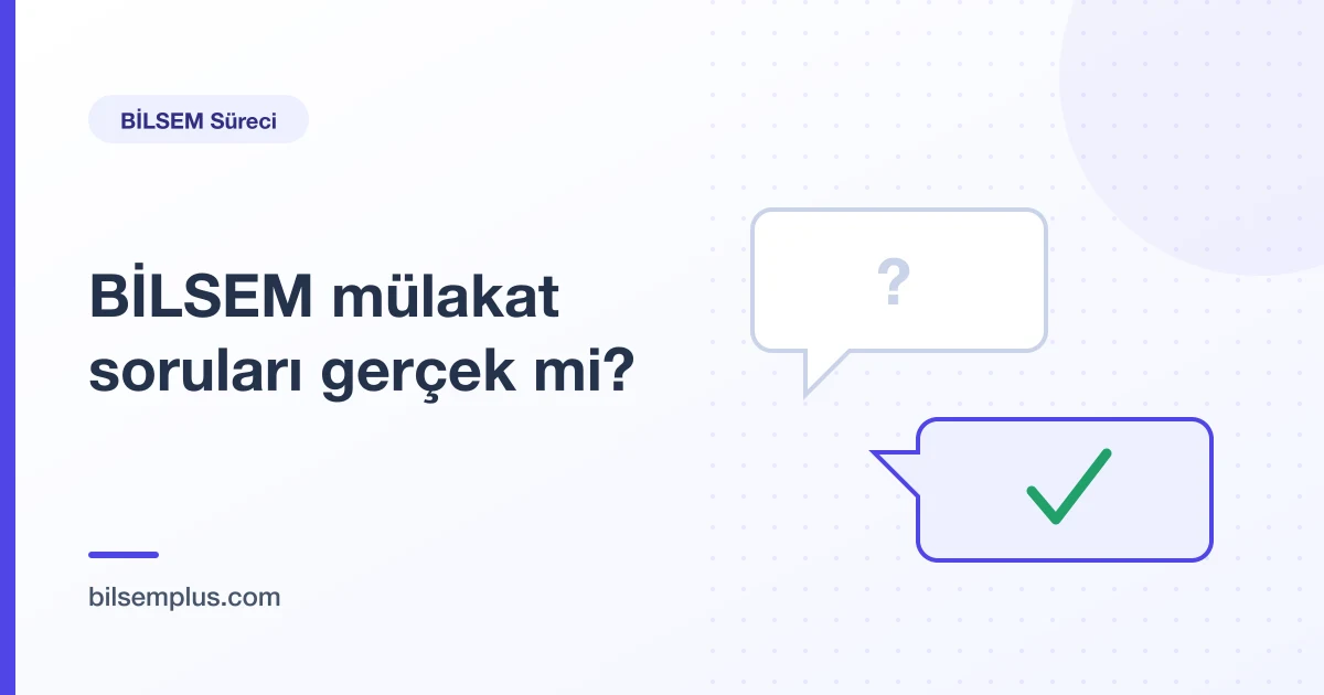 Yanlış bilgiyi ve doğru bilgiyi temsil eden iki konuşma balonu — BİLSEM mülakat soruları